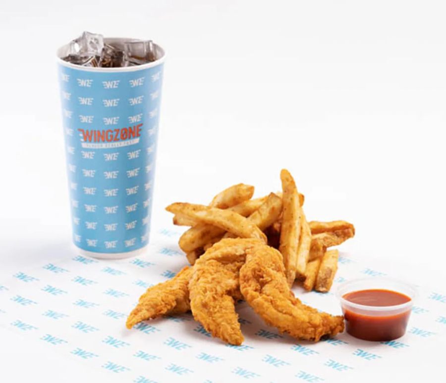 3 Piece Tenders Fries Fountain Drink Flavor