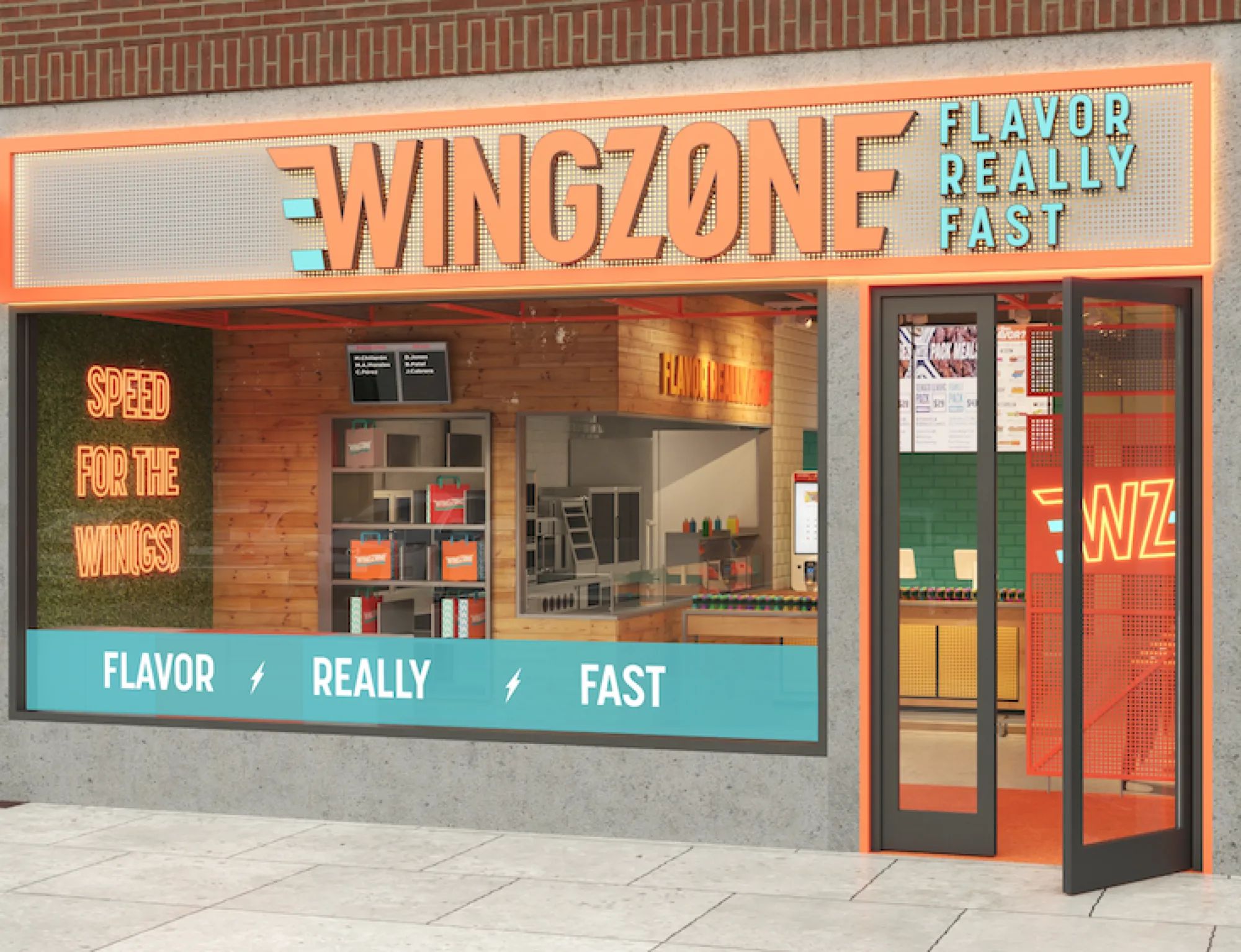 Wing Zone store